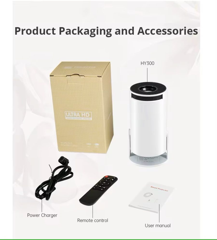 Projector HY300 portable home cinema - Image 11