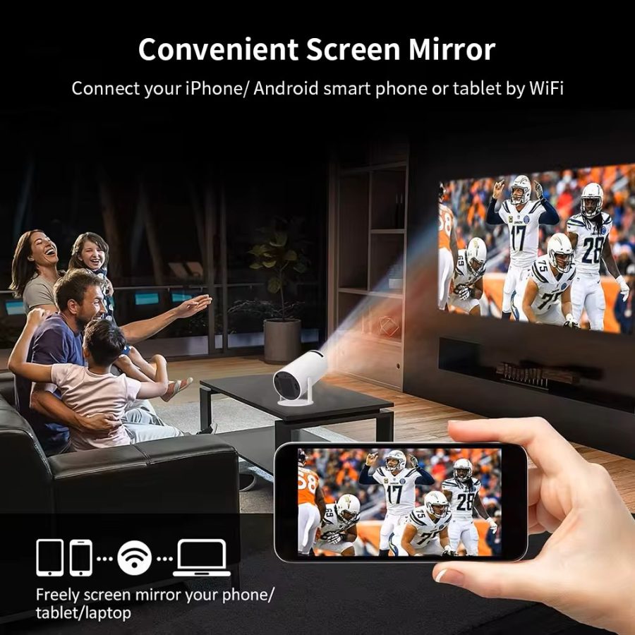 Projector HY300 portable home cinema - Image 4
