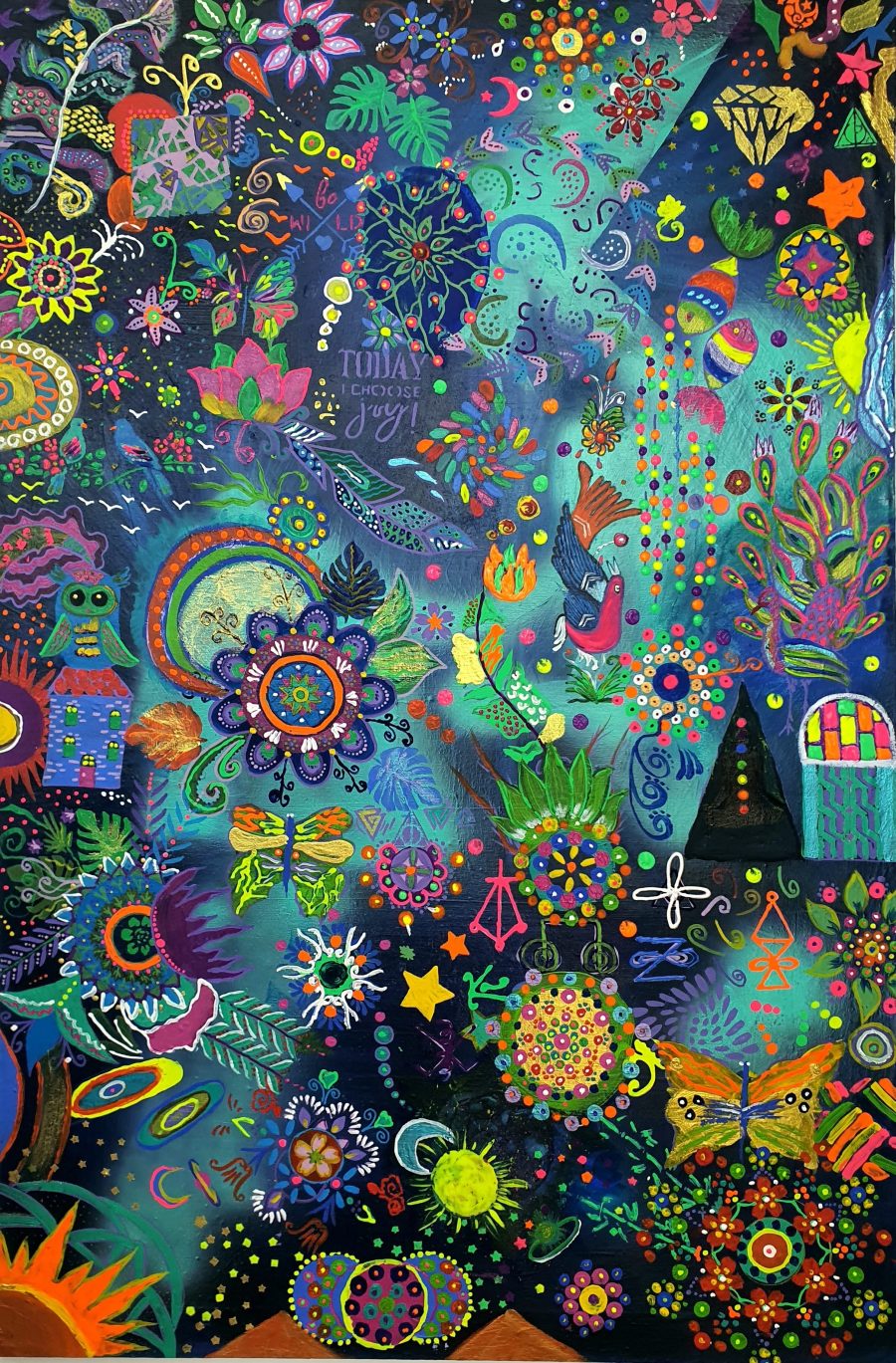 Joy oil painting (80x120) cm - Image 3
